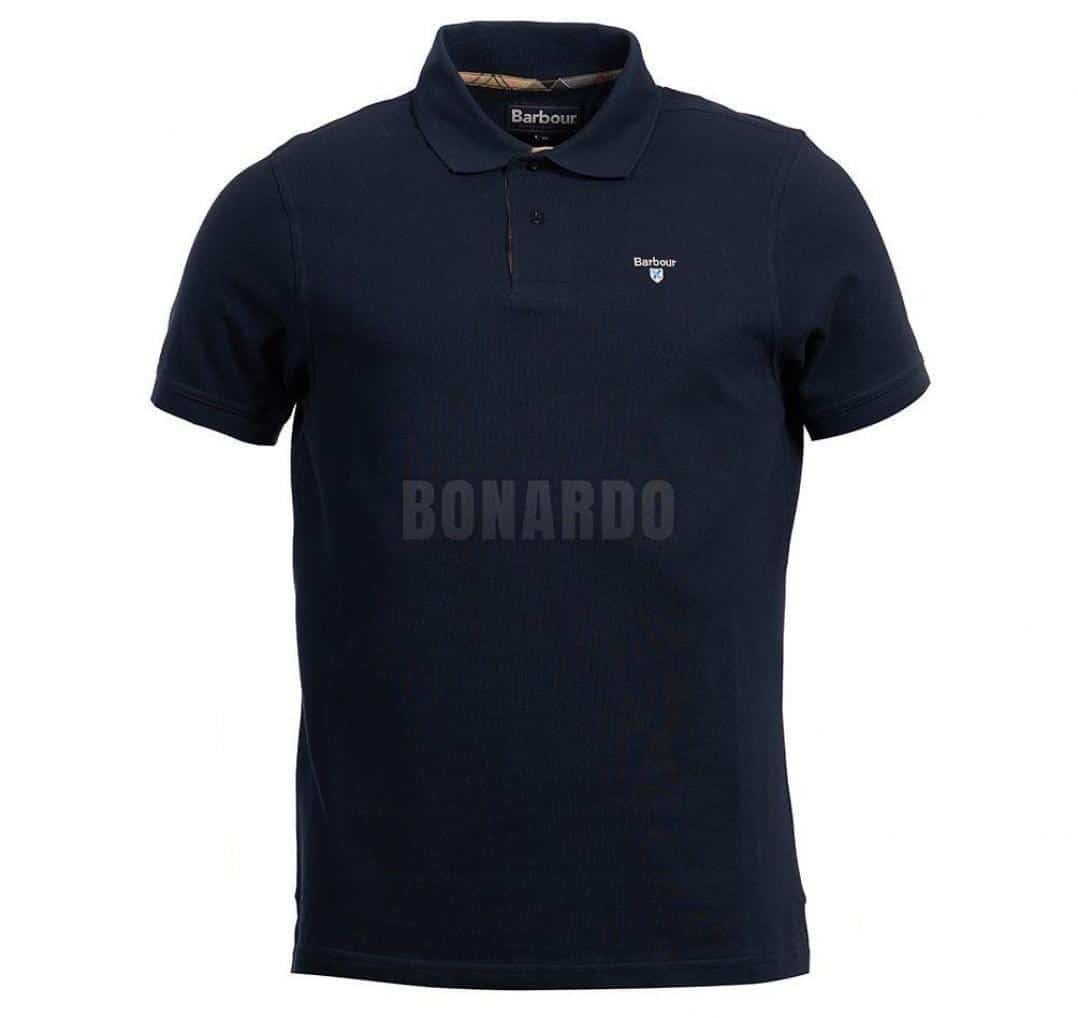 BARBOUR POLO TARTAN  PIQUE NEW NAVY