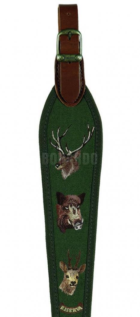 RISERVA R1437 Tracolla CARABINA CERVO, CINGHIALE, CAPRIOLO VERDE