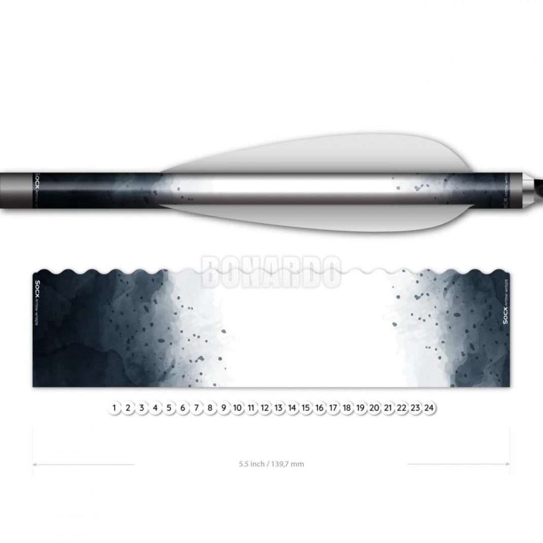 SOCX ARROW WRAPS SATIN 10.3mm