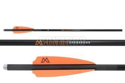 MISSION CROSSBOW BOLTS DARDO COCCA ALU 19" 300GR. CONFEZIONE 3 PEZZI
