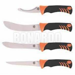 ALCES SET COLTELLI MACELLO CON FODERO