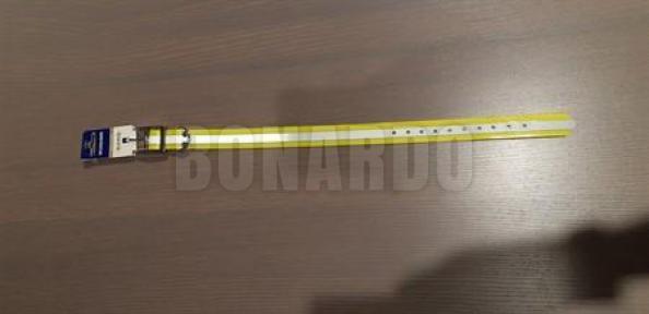 BARQ COLLARE URETAN NASTRATO RIFLETTENTE YELLOW FLUO 50 CM