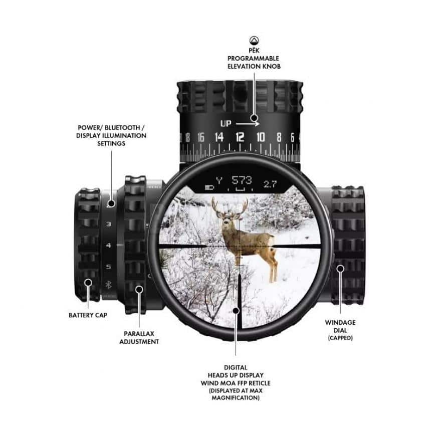 BURRIS CANNOCCHIALE VERACITY PH 4-20X50 RET. RC-MOA