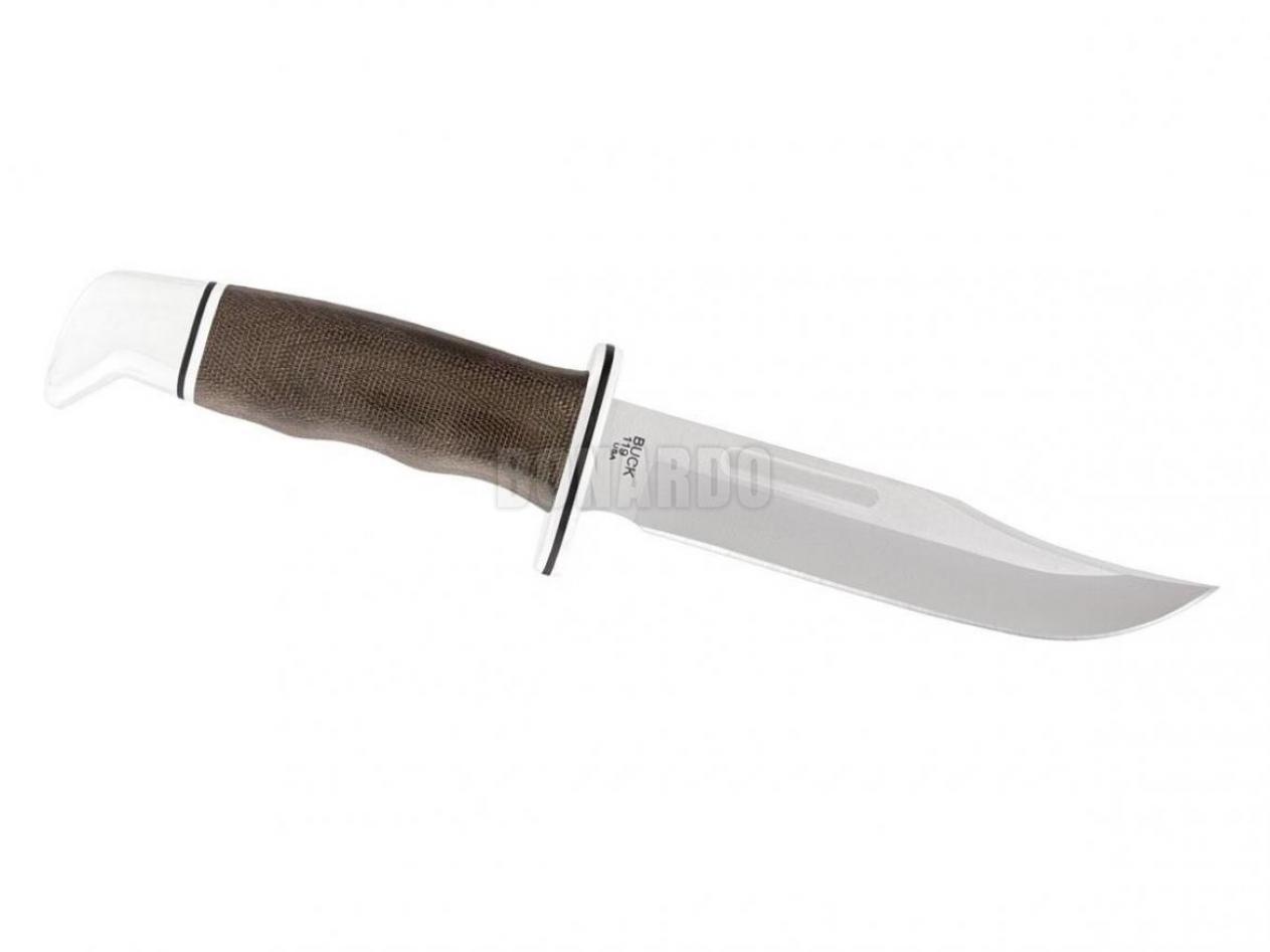BUCK COLTELLO SPICIAL PRO GRIP MICARTA GREEN 0119 GRS1