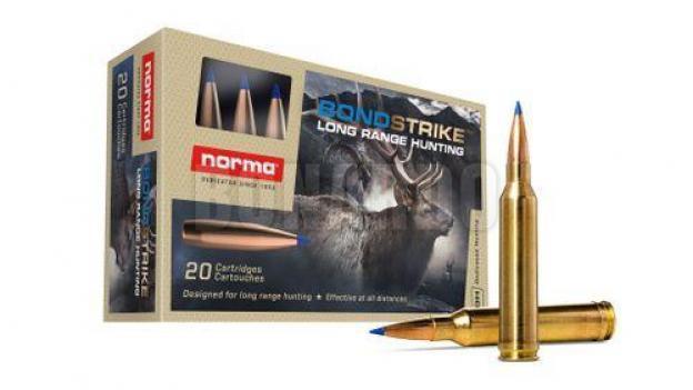 NORMA MUNIZ. CAL. 7 mm Rem Mag 165 GRS BOND STRIKE