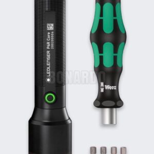 LED LENSER TORCIA P6R CORE + SET CACCIAVITE