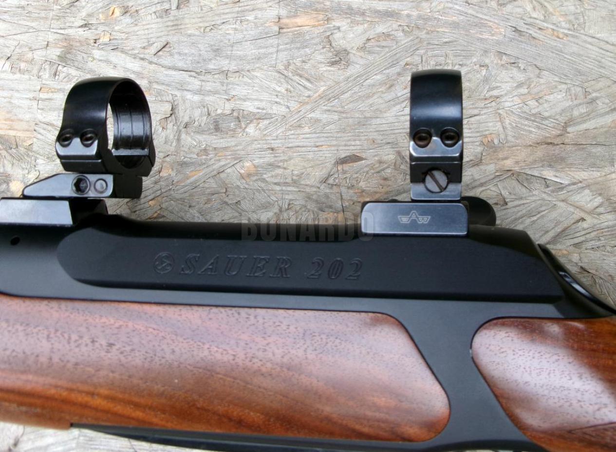 SAUER & SON CARABINA MOD.202L CAL.300W CON ATTACCHI