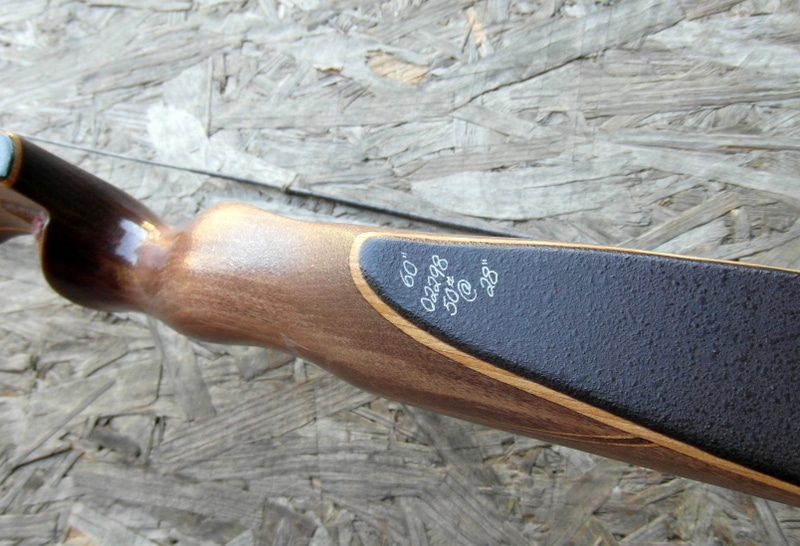 BIG HORN ARCO ONE PIECE CUSTOM BIG ARCHERY BIG HORN 60"- 50# RH