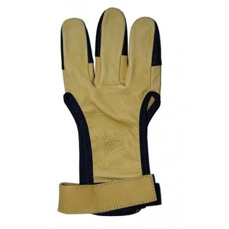 WHITE FEATHER SHOOTING GLOVE KANGAROO