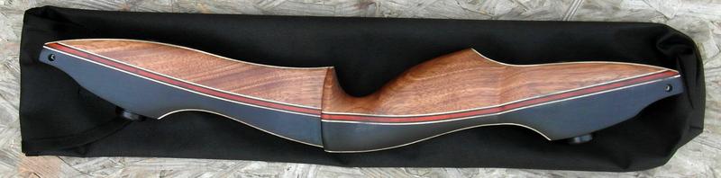 WHITE FEATHER RISER ILF LARK CARBON/MICARTA/WOOD RH 23"