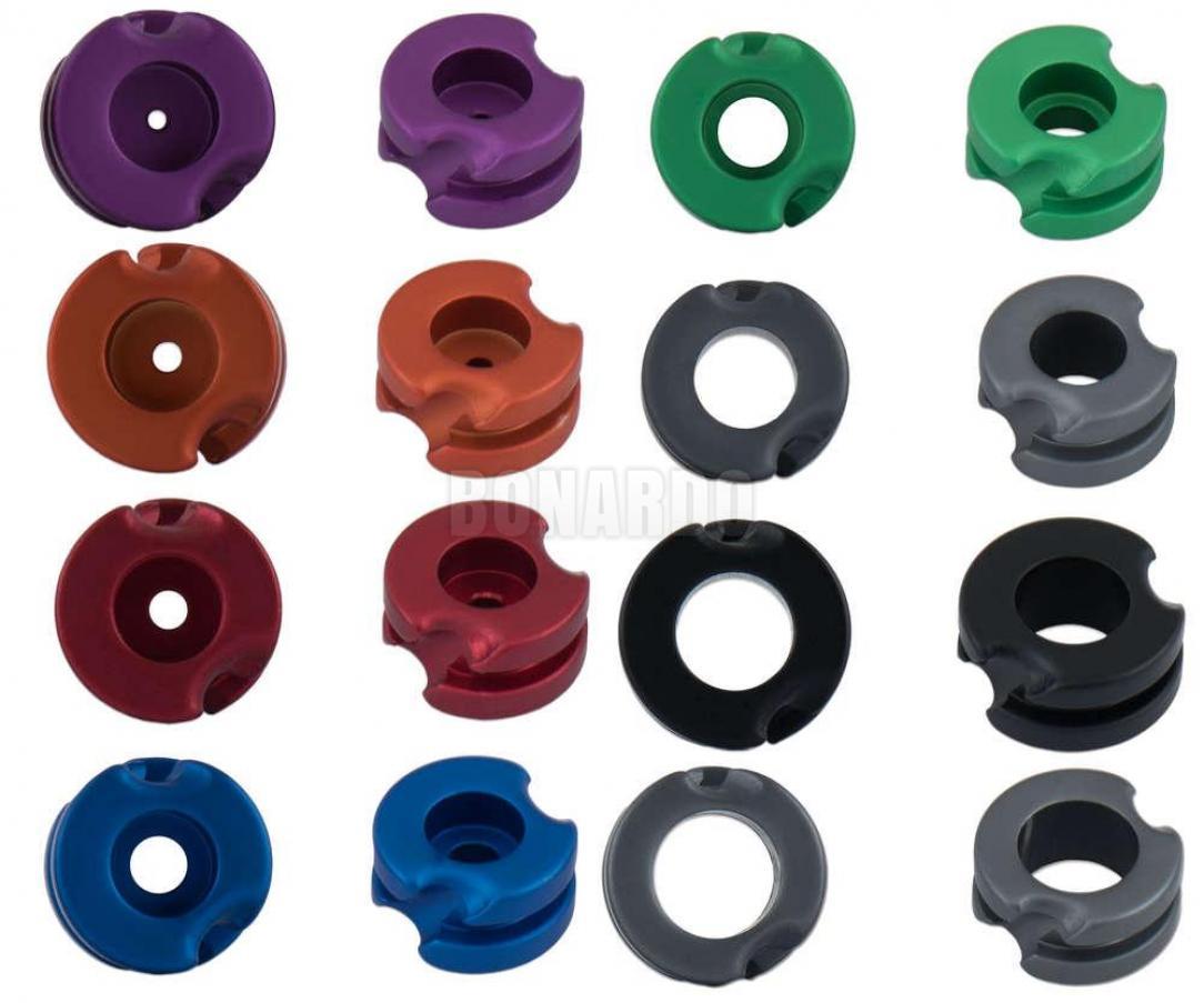AVALON PEEP SIGHT ALU TRUPEEP COLORED 3/64" RED