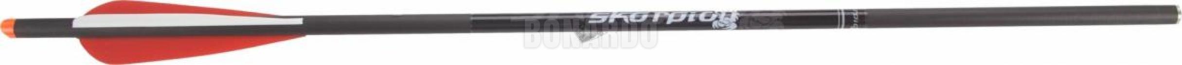 SKORPION DARDO IN CARBONIO 22" ALETTA 4" CONF. 10 PEZZI