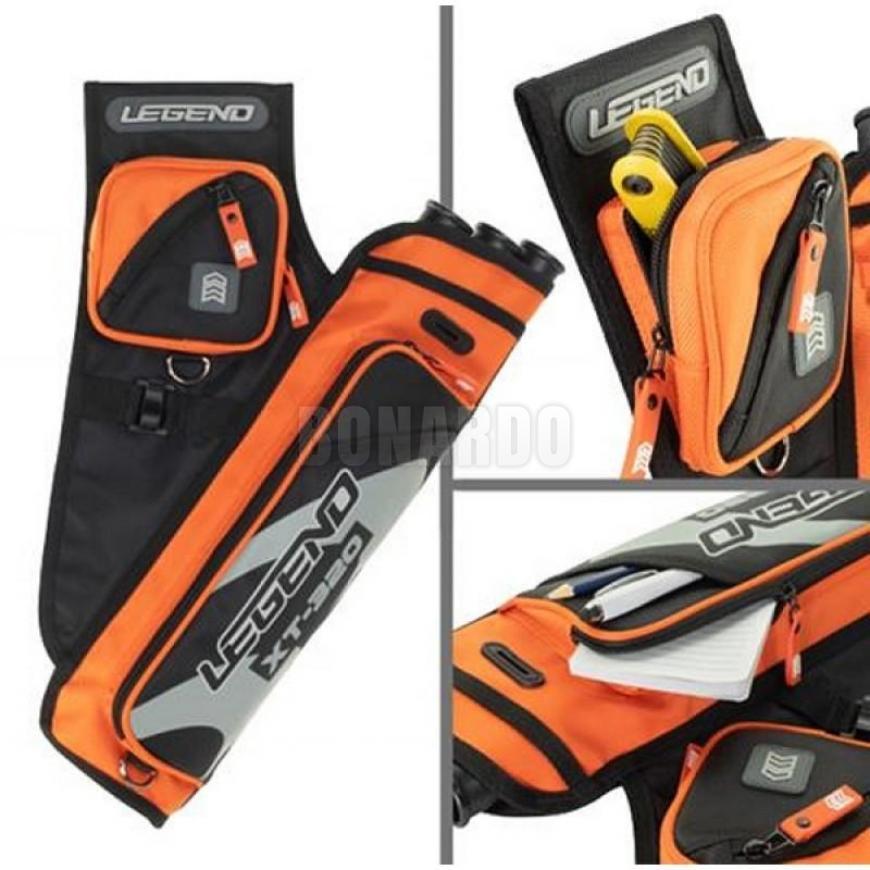 LEGEND ARCHERY XT-320 FARETRA TARGET DA FIANCO CON CINTURA