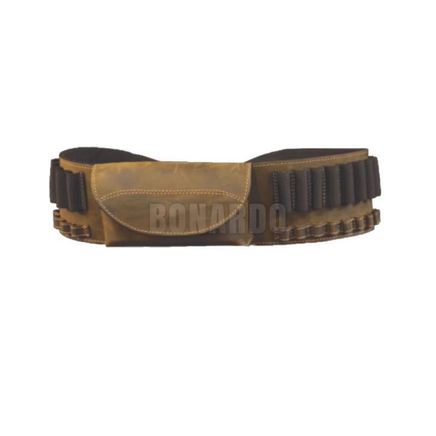 ARTIPEL CARTUCCIERA IN PELLE PER CARABINA + TASCA
