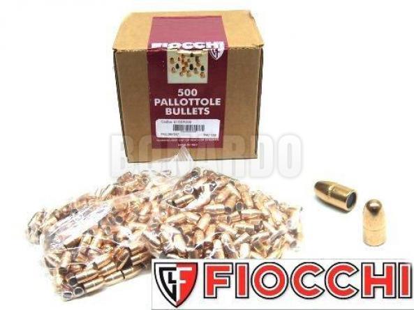 FIOCCHI PALLA BLINDATA CAL. 9 FMJ  CONF.500