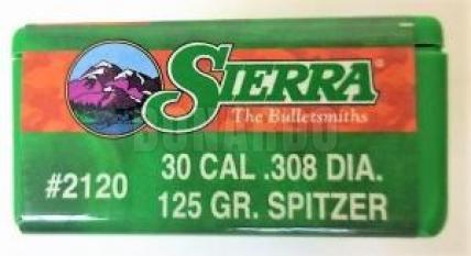 SIERRA PALLA 308" PRO-HUNTETR 125 GR. CONF.  100 SBT 2120
