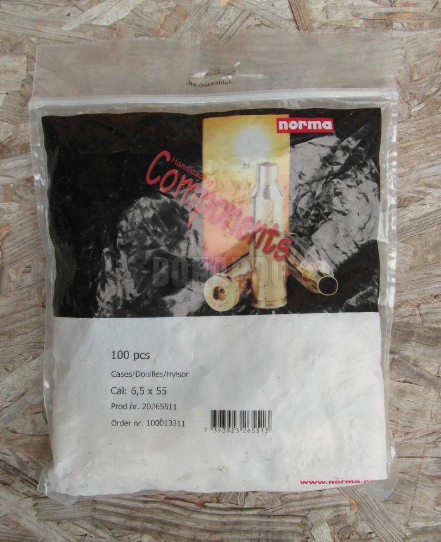 NORMA BOSSOLI 6.5 X 55 CONF. 100