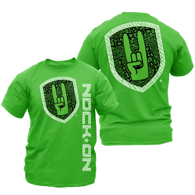 NOCK ON T-SHIRT VERTICAL 2.0 GREEN