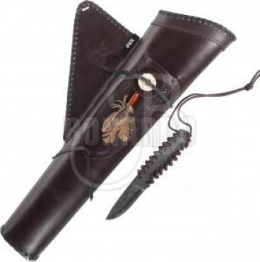 WILD MOUNTAIN FARETRA DA FIANCO RH  CON COLTELLO