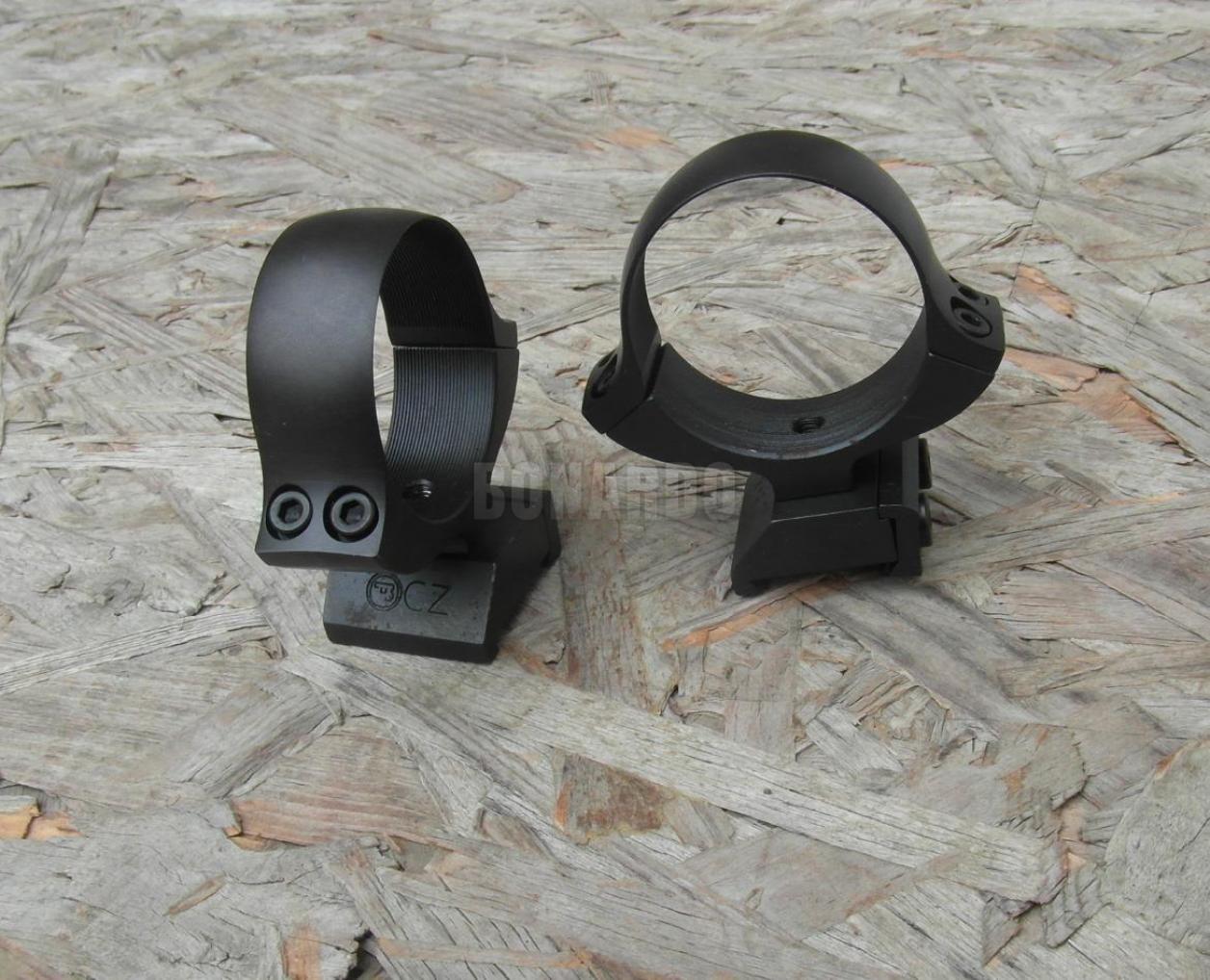 CZ ATTACCO A SLITTA 2 PZ X 550  INCASTRO CZ 36mm