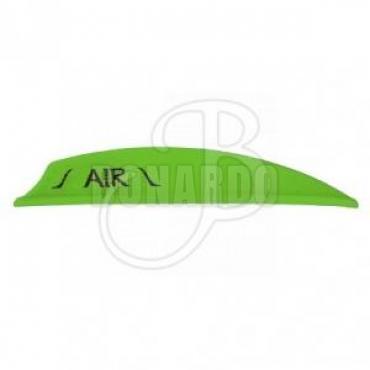 BOHNING ALETTE IN PLASTICA AIR 2"  FLUO GREEN