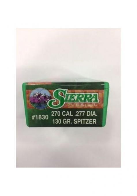 SIERRA PALLA 277" 130 GRS GAMEKING 1830 CONF. 100