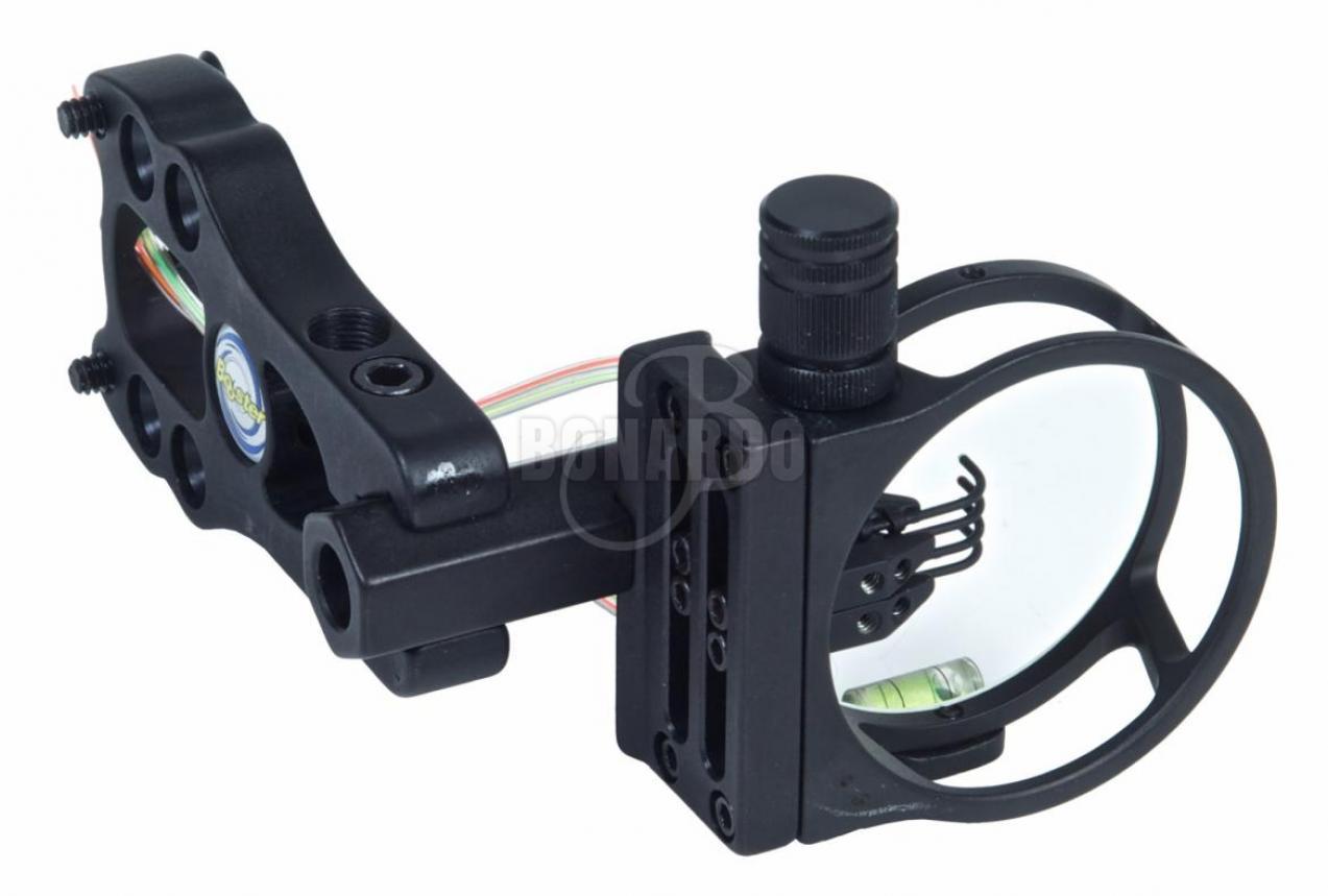 BOOSTER MIRINO DA CACCIA 4 PIN .019" BLACK + LUCE