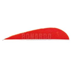TRUEFLIGHT PENNE NATURALI 3" PARABOLA  ORANGE