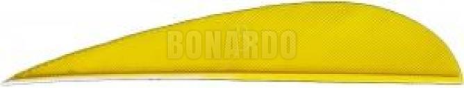 TRUEFLIGHT PENNE NATURALI 3" PARABOLA YELLOW SUN
