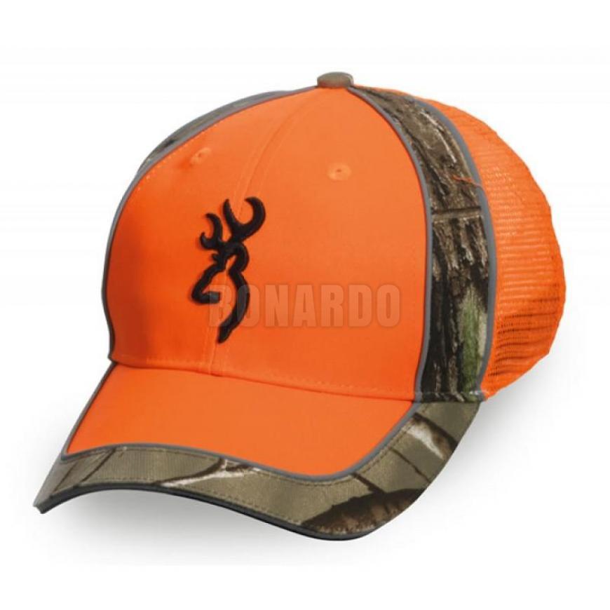 BROWNING CAPPELLO CAP ORANGE CON BANDE CATARIFRANGENTI