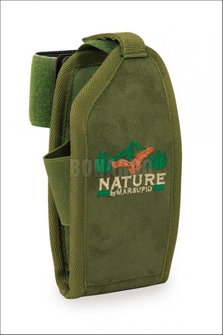 MARSUPIO CUSTODIA PORTA GPS IN SUEDE