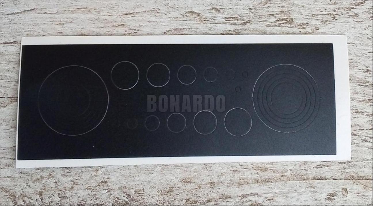ARC SYSTEME PUNTI MIRA ADESIVI CIRCLE & DOT BLACK