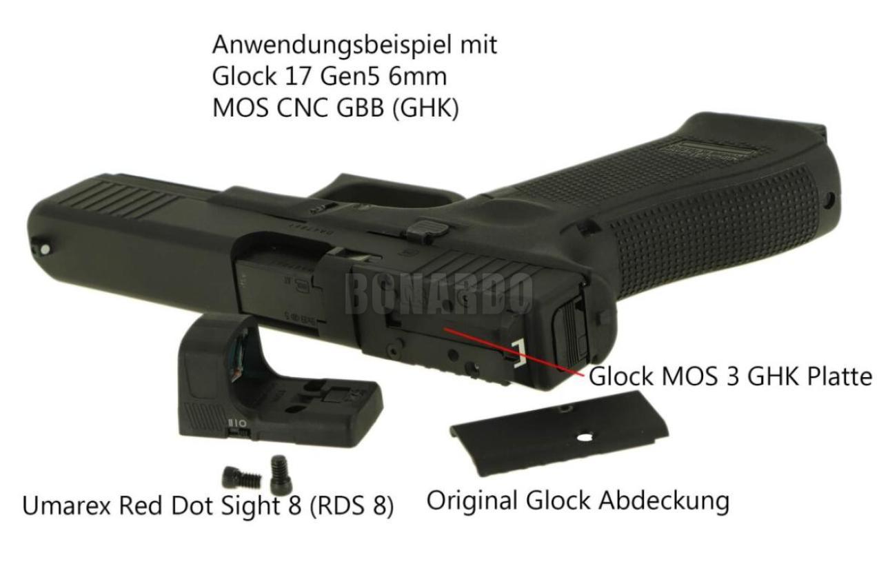 UMAREX PISTOLA CO2 GLOCK 19 MOS CAL 4,5MM BB
