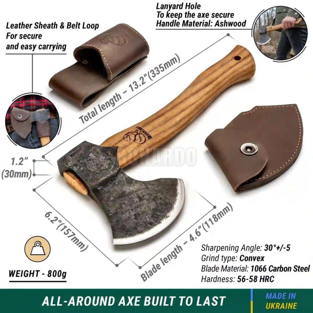 BEAVERCRAFT ACCETTA AX3  BUSHCRAFT