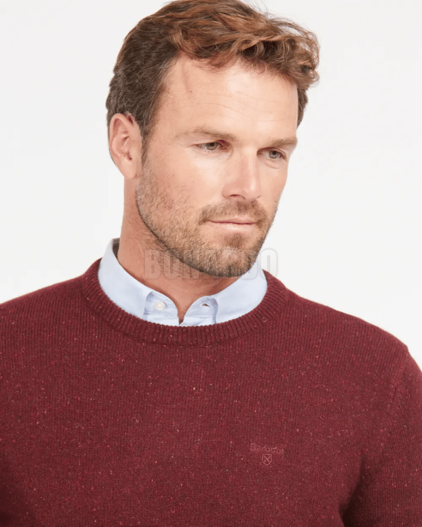 BARBOUR MAGLIA ESSENTIAL RUBY