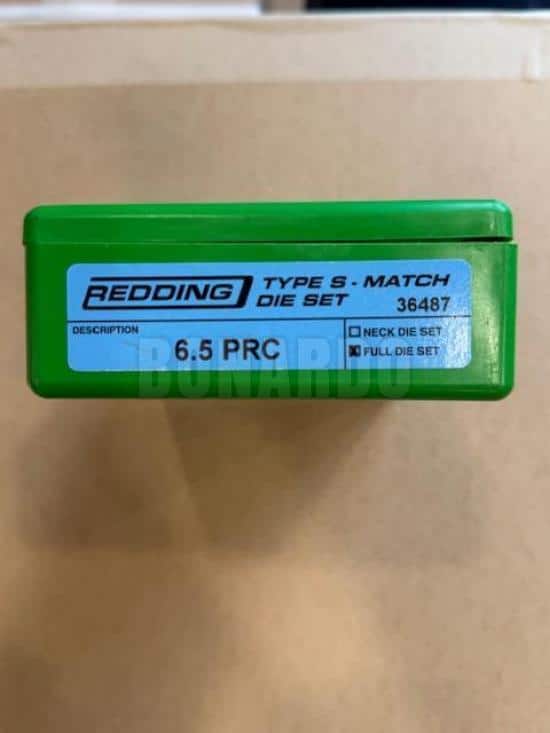 REDDING FULL DIE SET MATCH 6.5 PRC