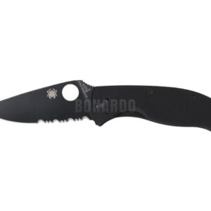 SPYDERCO TENACIOUS BLACK G-10 BLACK BLADE COMBO