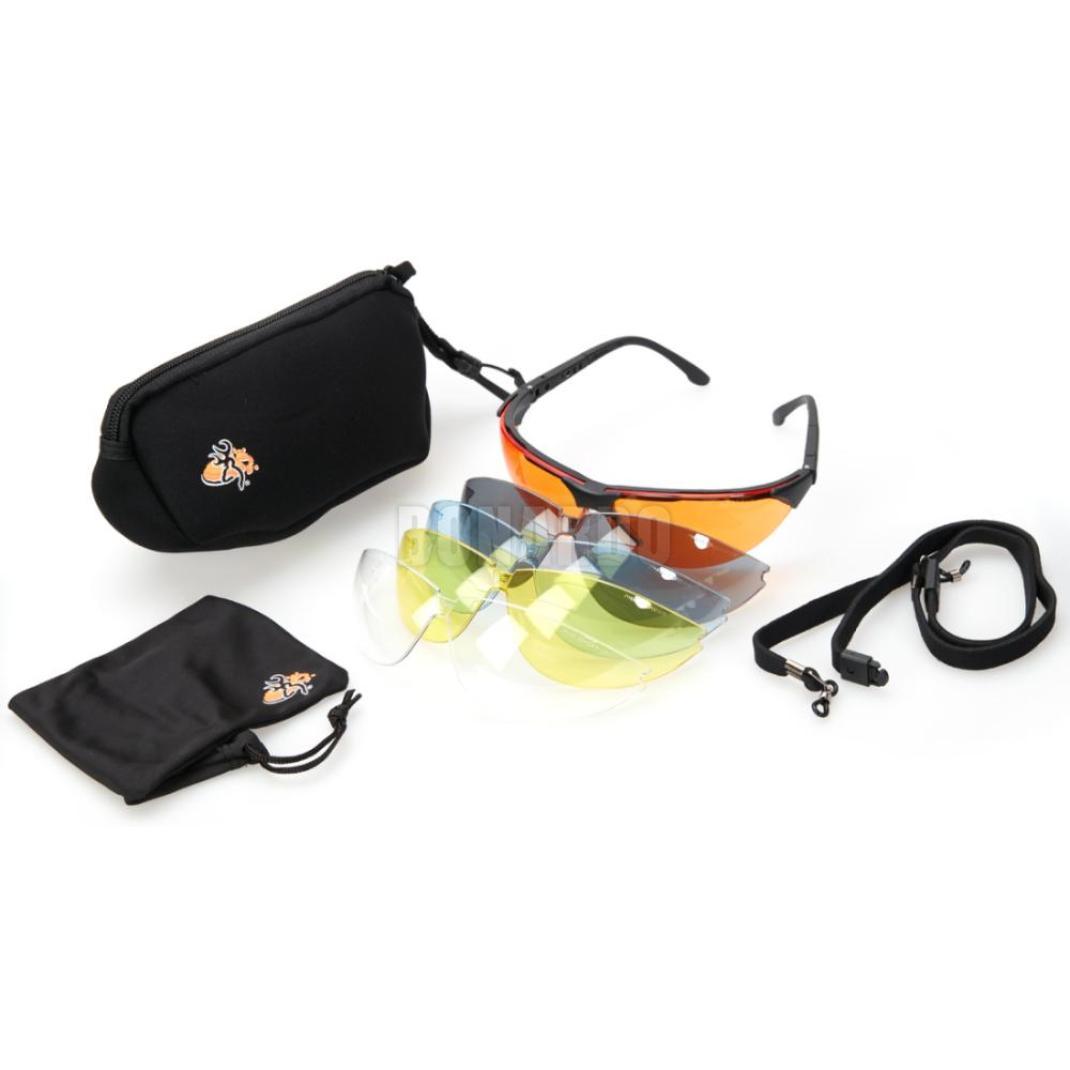 BROWNING OCCHIALE PROTETTIVO CLAYMASTER KIT 5 LENTI