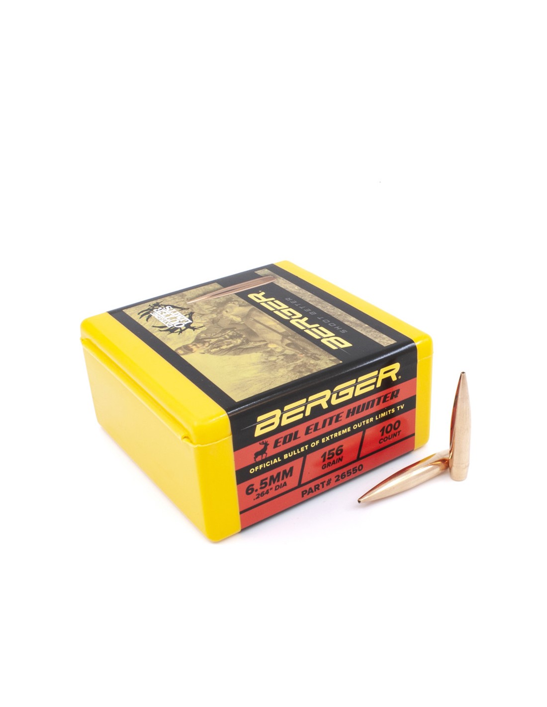 BERGER EDL ELITE HUNTER CAL 6.5MM 156 GRS