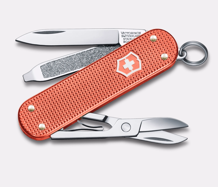 VICTORINOX COLTELO CLASSIC SD LIMITED EDITION 2025 STONE RED