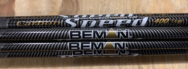 BEMAN CARBON SPEED ICS ASTA IN CARBONIO 400 CONFEZIONE 12 PEZZI