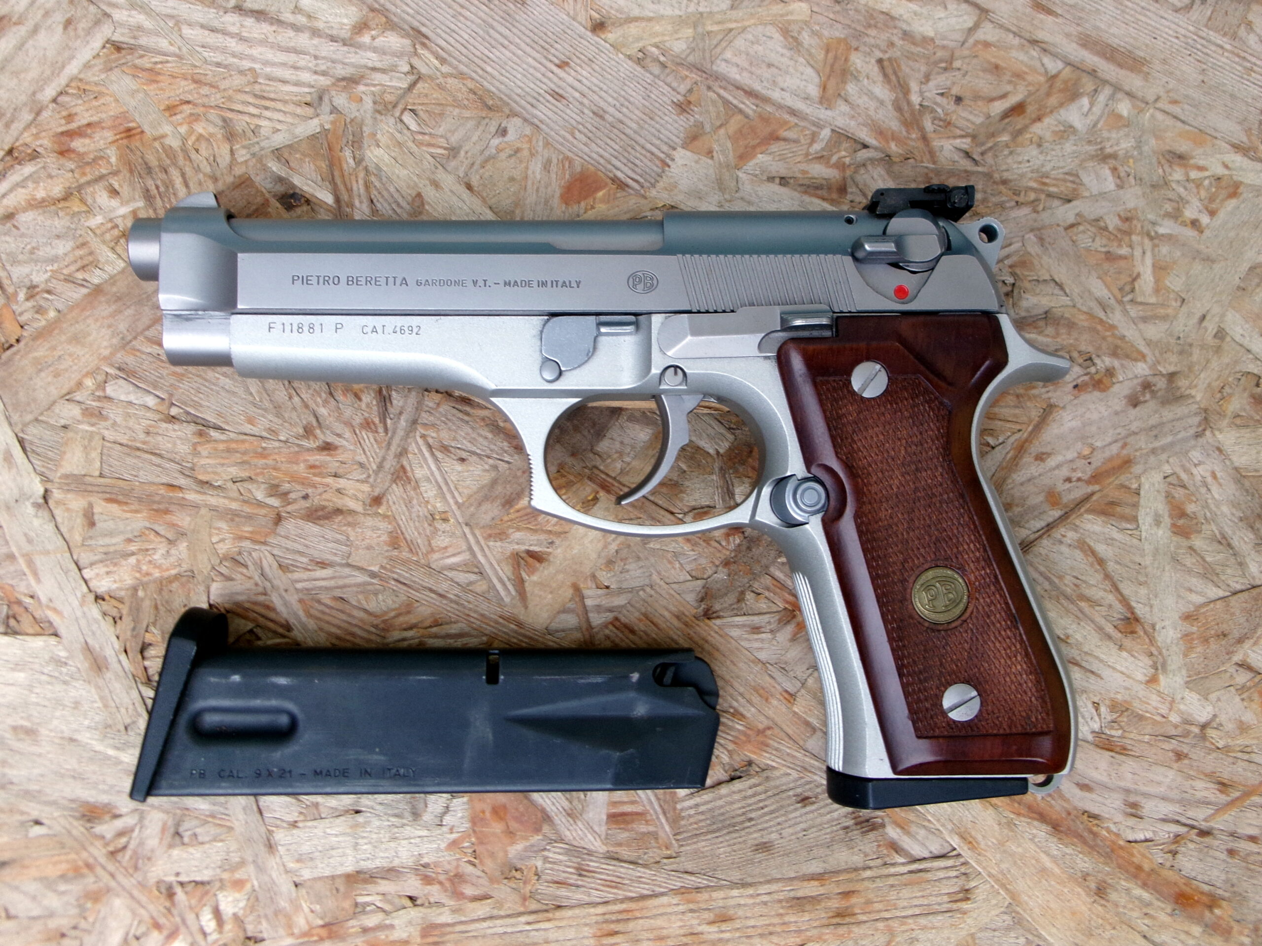 BERETTA PISTOLA S.A. MOD. 98 FS INOX CAL 9X21
