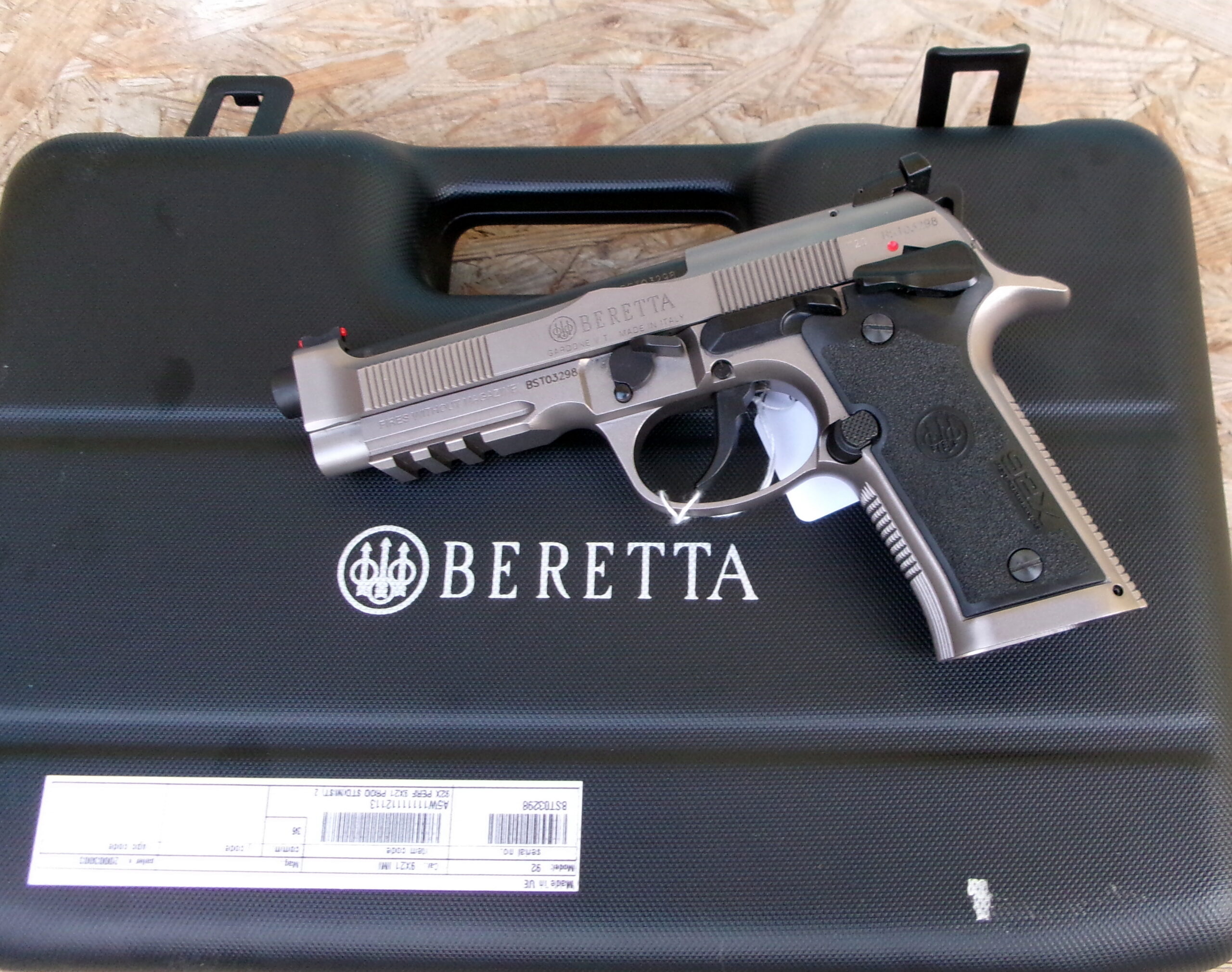 BERETTA PISTOLA 92X PERF. CAL.9X21