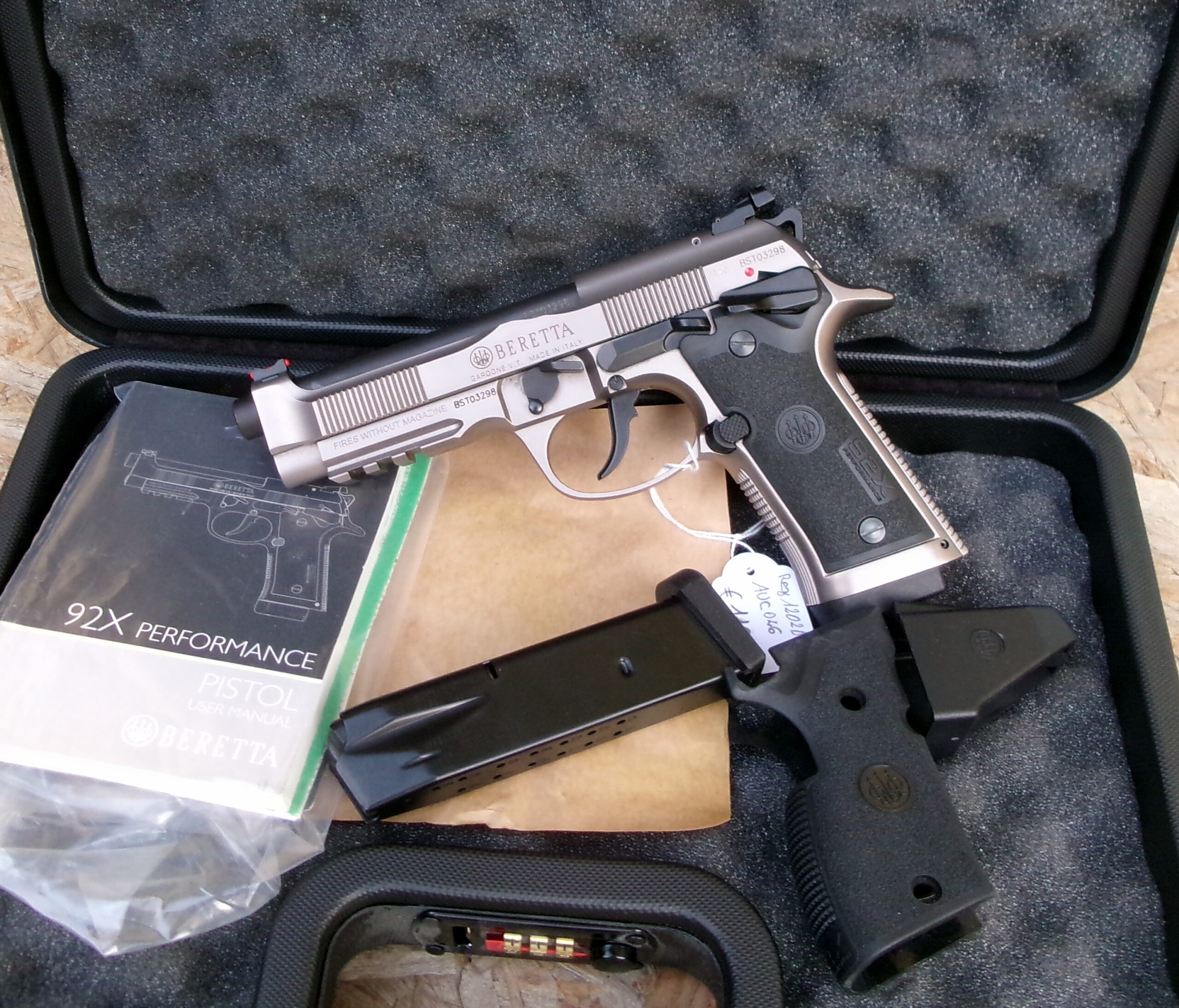 BERETTA PISTOLA 92X PERF. CAL.9X21