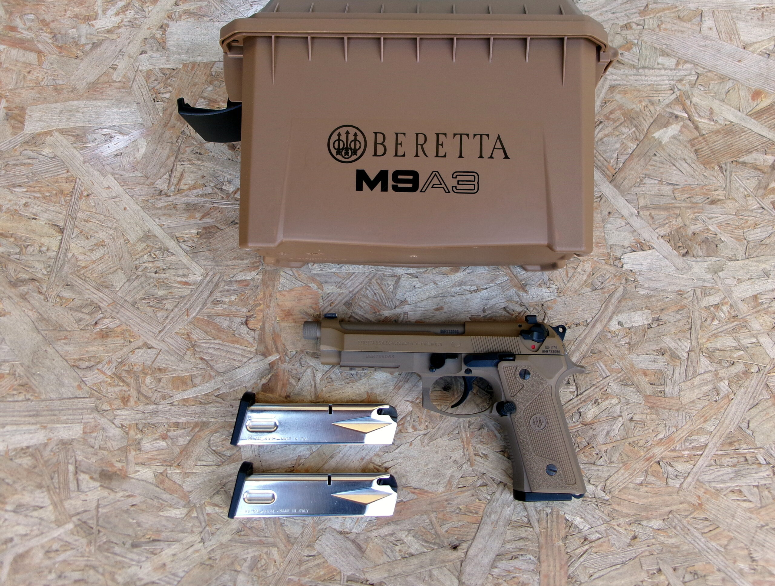 BERETTA PISTOLA M9A3 CAL.9X21