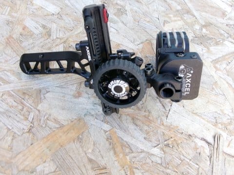 AXCEL MIRINO DRIVER PLUS BRIDGE-LOCK ACCUSTAT II SCOPE 4PIN .010 ST