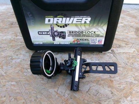 AXCEL MIRINO DRIVER PLUS BRIDGE-LOCK ACCUSTAT II SCOPE 4PIN .010 ST