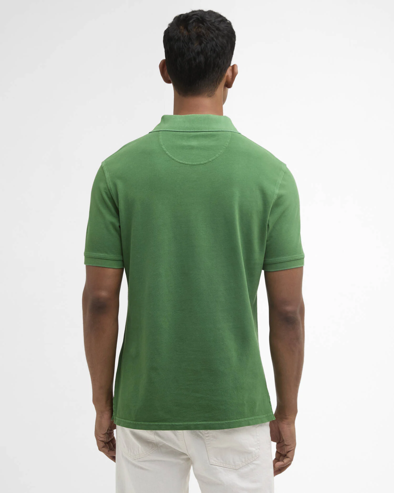 BARBOUR POLO WASHED GREEN