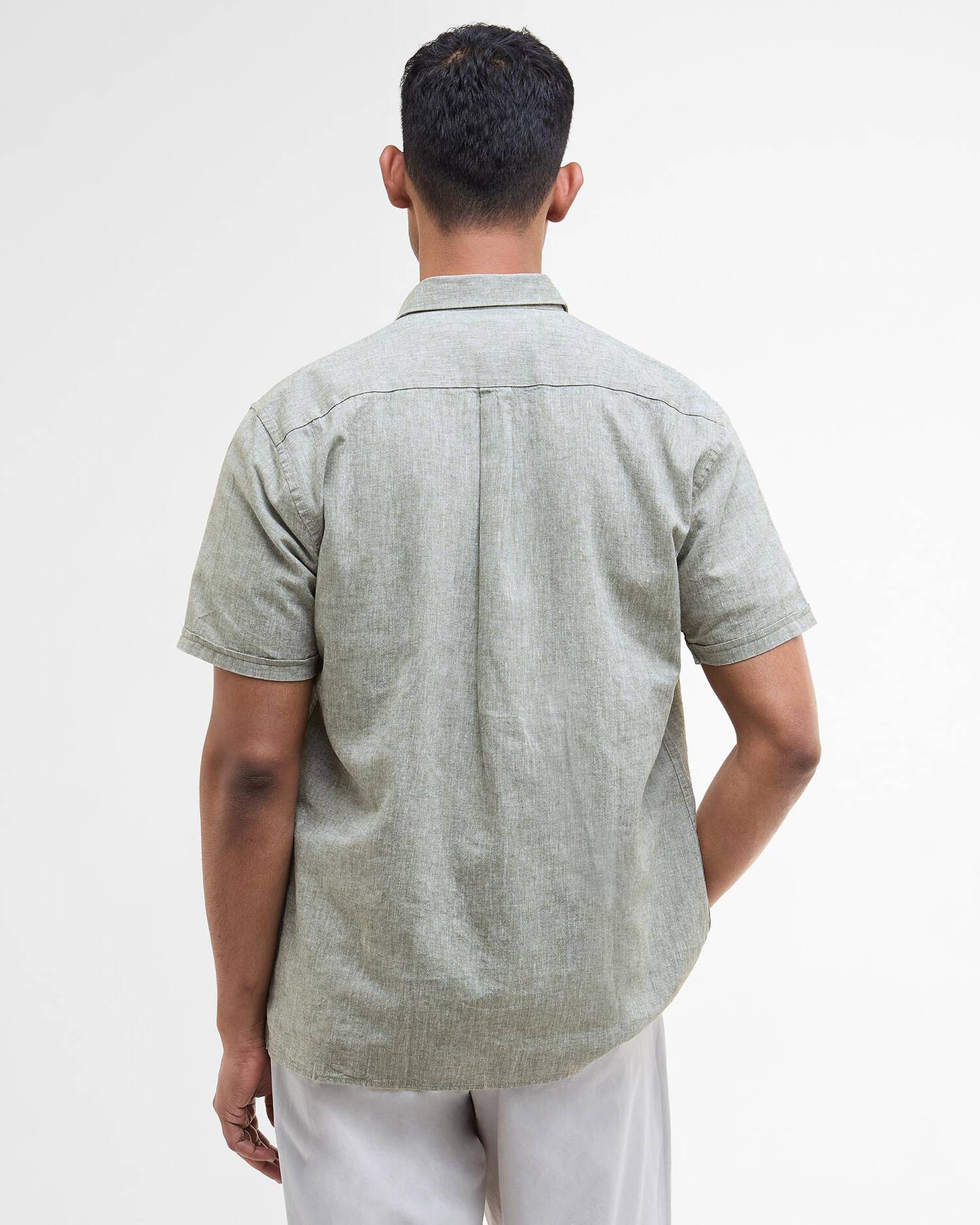 BARBOUR CAMICIOTTO NELSON OLIVE