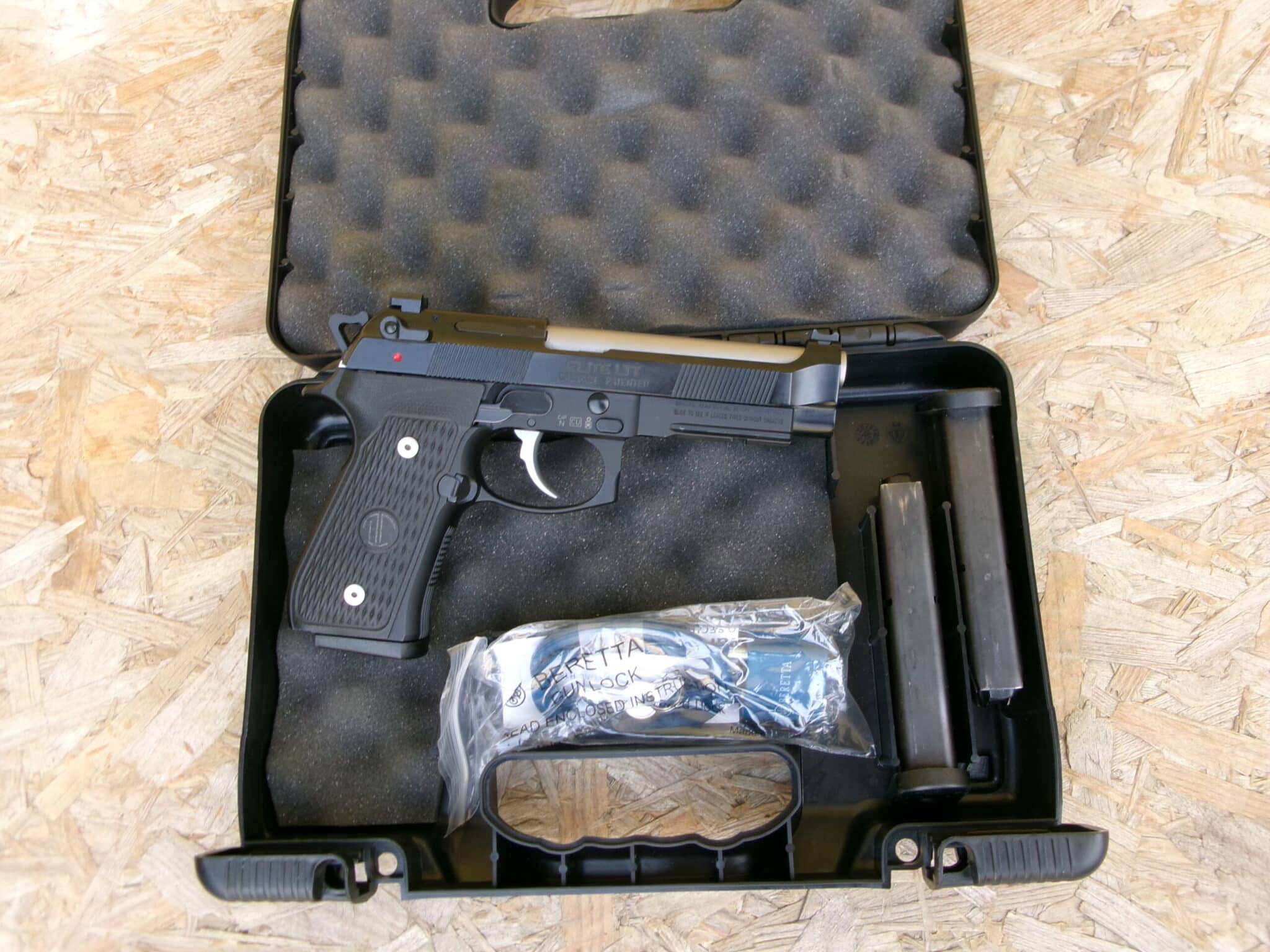 BERETTA PISTOLA S.A. MOD. G ELITE LTT CAL 9X21